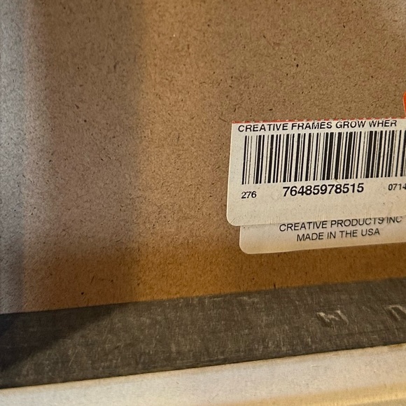 Grow Where You Are Planted wood wall decor - Picture 2 of 5